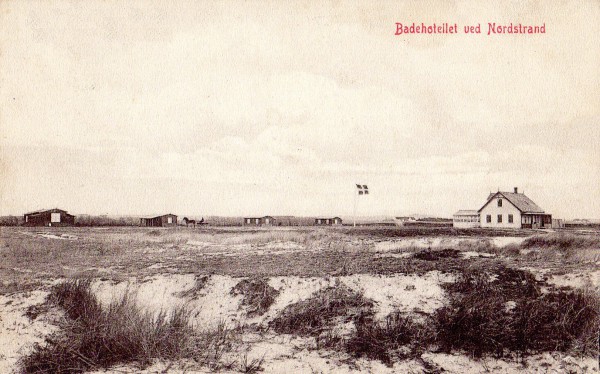 Cottagerer og Badehotel ved Nordstrand ved Nykøbing